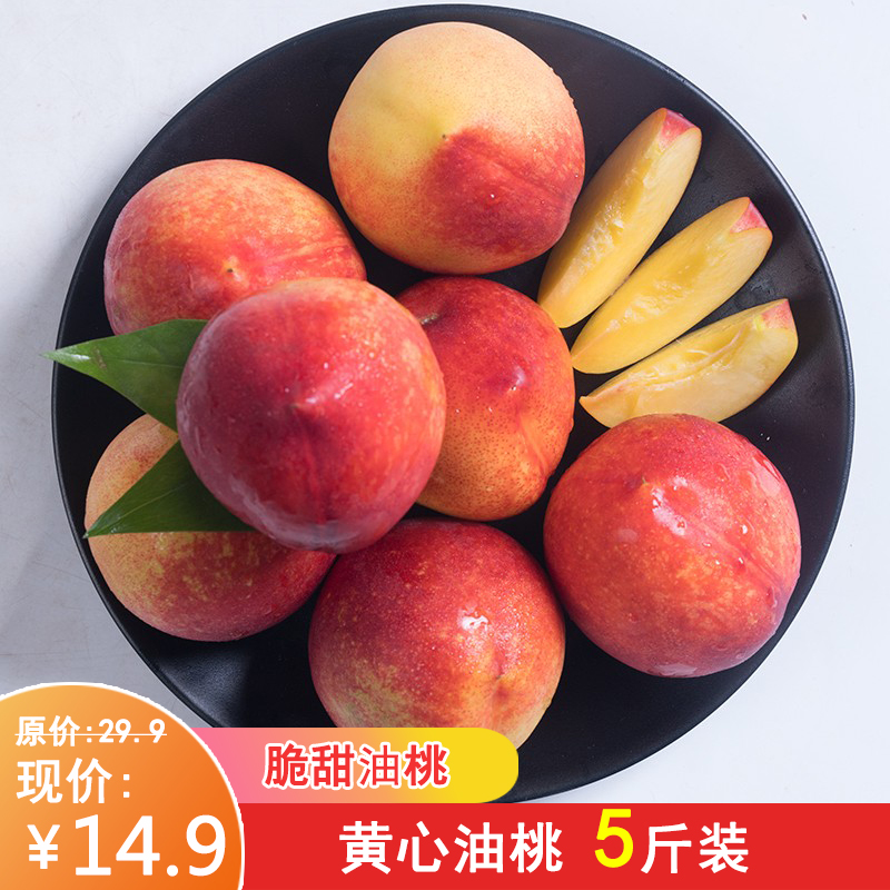 【5斤】新鲜当季黄肉蜜桃 【坏果包赔】