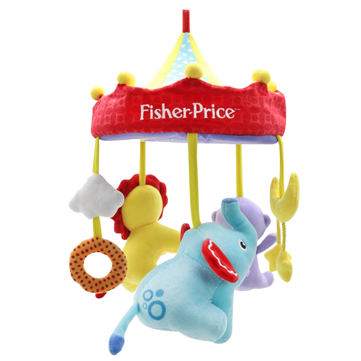 费雪(Fisher-Price)婴儿玩具床铃 床头发条旋转音乐挂饰 新生儿礼盒 旋转音乐床铃-机械音乐盒 京东折扣/优惠券