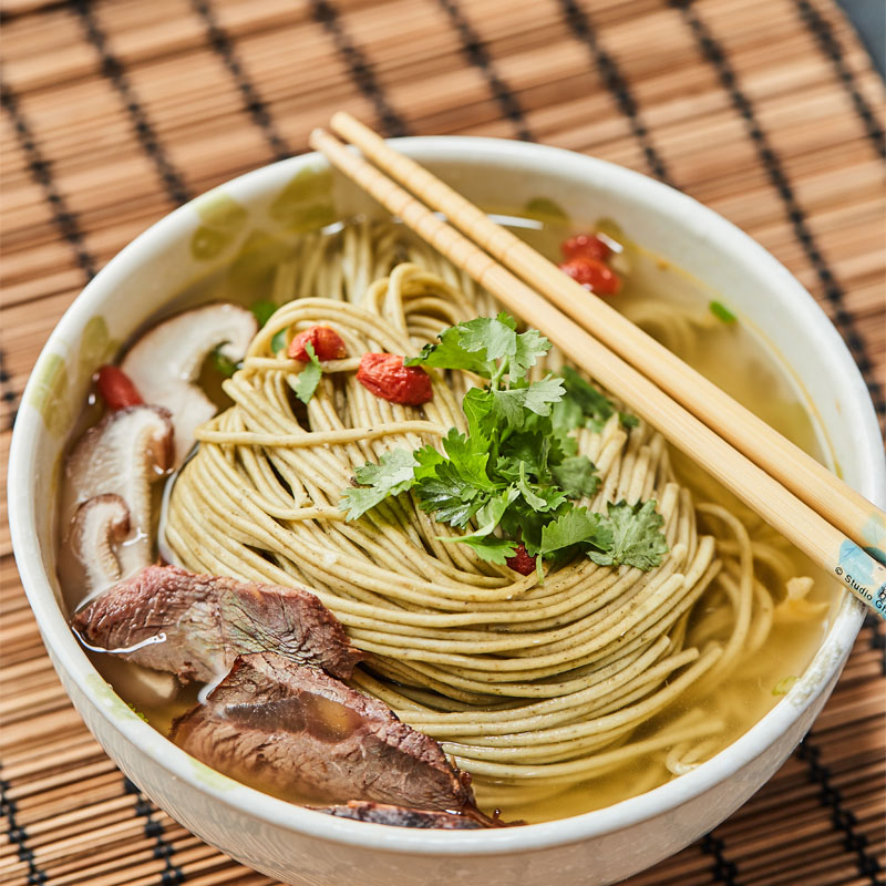 【拼购价17.9】好吃营养健康有味养心菜拉面半干面