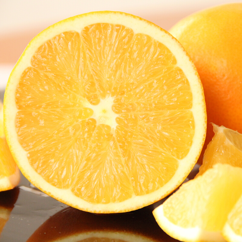 【环江馆】果肉饱满橙子 嫩爽口橙子 归脐橙 新鲜水果