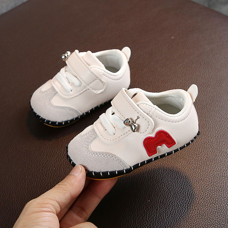 儿童学步鞋男女童小白机能软底鞋